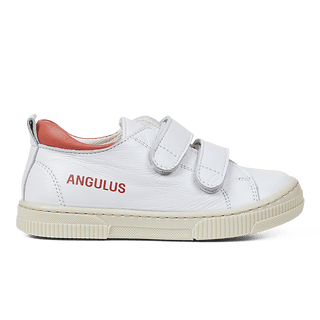 Sneaker mit Klettverschluss Weiss von Angulus