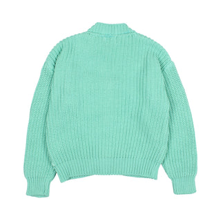 Strick Cardigan Mint für Kinder von Buho