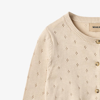 Strickjacke Maia Offwhite von Wheat