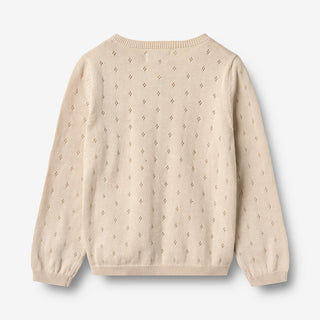Strickjacke Maia Offwhite von Wheat