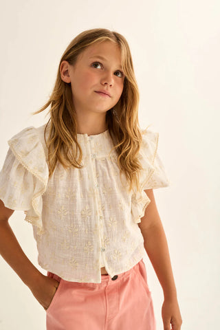 Kinderbluse Tansy Ivory von Cozmo