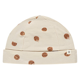 Modal Babymütze Beige mit Cookieprint von A Tiny Story