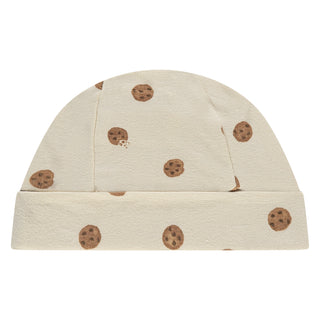 Modal Babymütze Beige mit Cookieprint von A Tiny Story