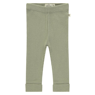 Modal Lange Rib-Babyhose Moss Grün von A Tiny Story