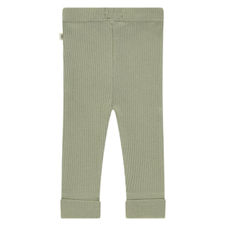 Modal Lange Rib-Babyhose Moss Grün von A Tiny Story