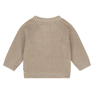 Baby Strickjacke Nougat von A Tiny Story