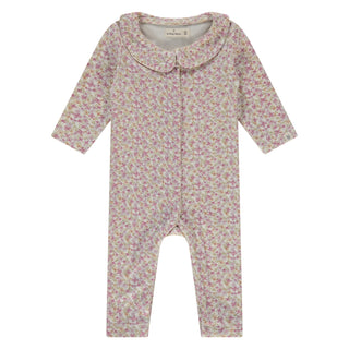 Modal Babystrampler Rouge Blumenprint von A Tiny Story