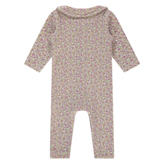 Modal Babystrampler Rouge Blumenprint von A Tiny Story