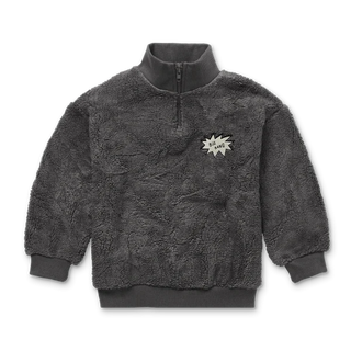 Teddy Sweater Dunkelgrau von Sproet & Sprout