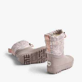 Gummi-Schneestiefel gefüttert Dry Rose Flowers von Wheat