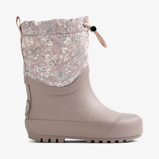 Gummi-Schneestiefel gefüttert Dry Rose Flowers von Wheat