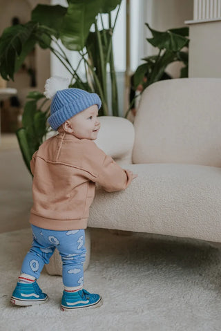 Sportsocken Weiss mit bunten Streifen von Sproet & Sprout