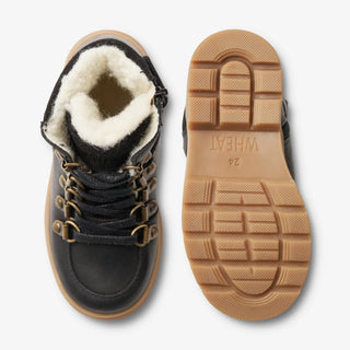 Winterboot Toni Hiker gefüttert Black von Wheat