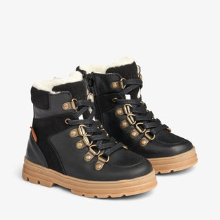 Winterboot Toni Hiker gefüttert Black von Wheat