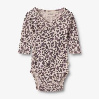 Merinowolle Wickelbodyody Willow Autumn Flowers von Wheat