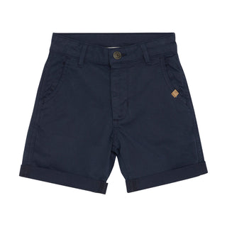 Baumwollshorts Marineblau von Minymo