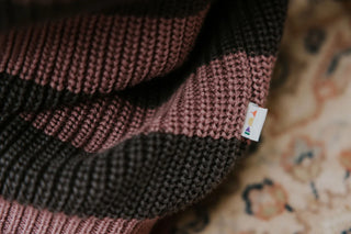 Strickpullover Heather gestreift für Kinder von Yuki