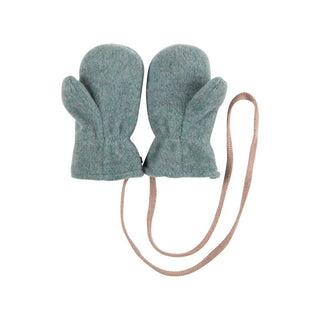 Wollfleece Babyhandschuhe Salbei von Pure Pure