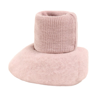 Merino Wollfleece Schuhe Woodrose Rosa von Huttelihut
