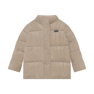 Winter Puffer-Cordjacke Plaza Taupe von Daily7Kids