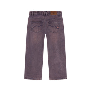 Jeanshose Wide Denim Violett von Stains & Stories