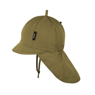 Sonnenhut UPF 50+ mit Nackenschutz Khaki Grün von Pure Pure