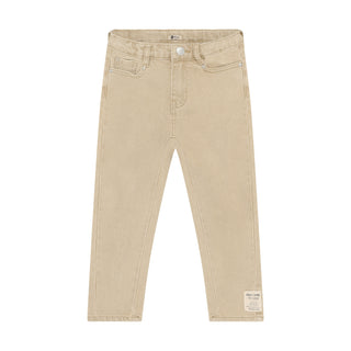 Jeanshose Relaxed Fit Plaza Taupe Braun von Daily7Kids