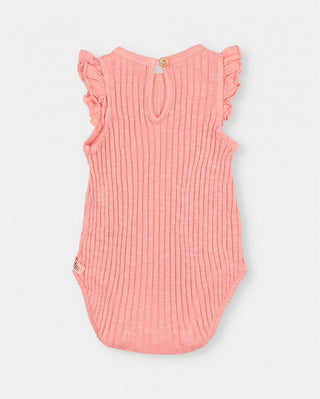 Baby Rib Body Peach Pink von Búho