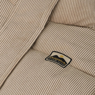Winter Puffer-Cordjacke Plaza Taupe von Daily7Kids