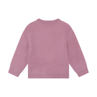 Strickpullover Fancy mit Bisou Motiv von Daily7Kids