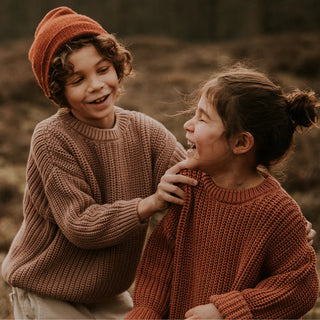 Strickpullover Mist für Kinder von Yuki