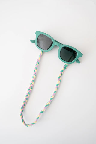 Sonnenbrillenband Braun-Lila-Gelb von Cream Eyewear