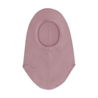 Balaclava Wool Rib Woodrose Rosa von Huttelihut