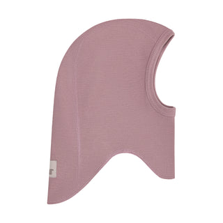Balaclava Wool Rib Woodrose Rosa von Huttelihut