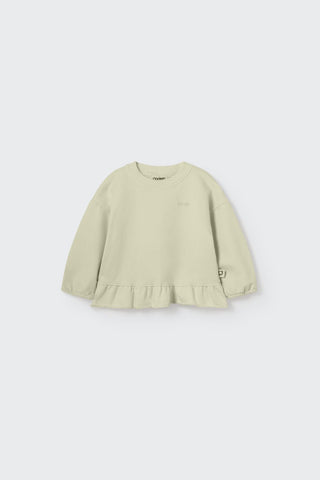 Sweatshirt Moira Tender Green von Cozmo