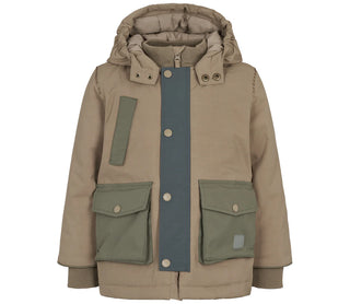 Winterjacke Omas Wallnussbraun für Kinder von MarMar Copenhagen