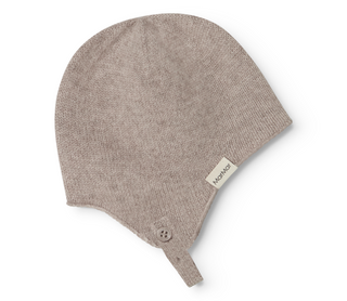 Cashmere Mütze Alpaca Melange Beige von MarMar