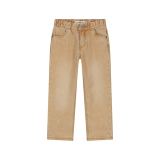 Jeanshose Wide Fit Camel Braun von Stains & Stories