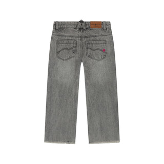 Jeanshose Mädchen Wide Leg Pants Grau von Stains & Stories