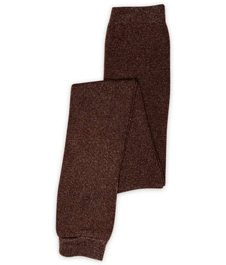 Glitzer-Wolle-Leggings Lora Violett von mp Denmark