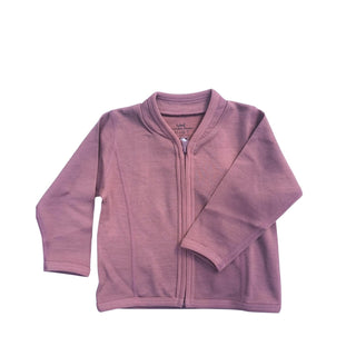 Merinowolle-Bambus Jacke Camil Pale Mauve von Hust & Claire
