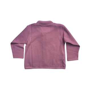 Merinowolle-Bambus Jacke Camil Pale Mauve von Hust & Claire