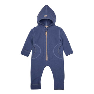 Merino Wollfleece Overall Smoke Blue von Pure Pure