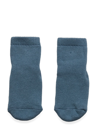 Baumwolle Anti-Rutsch Socken Meerblau von mp Denmark