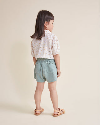 Musselin-Shorts Sage Green von Búho