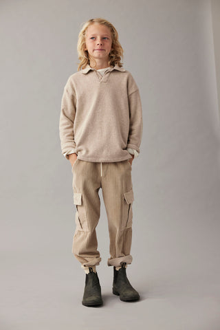 Sweater Timor Stone Beige von Cozmo