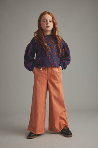Twill Hose Maya Pink Siena Rot von Cozmo