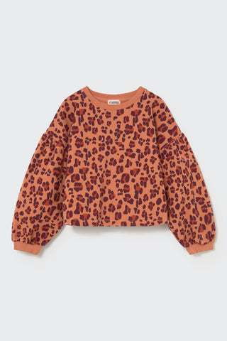 Fleece Sweater Leo Elia Pink Siena von Cozmo