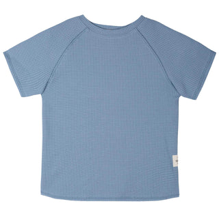 WAFFEL SHIRT HELLBLAU VON PURE PURE