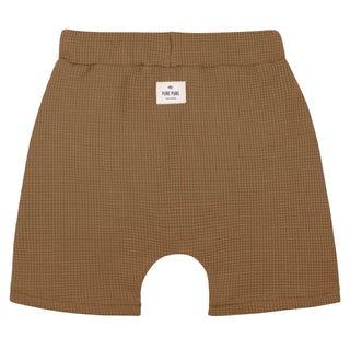 WAFFEL SHORTS BRAUN VON PURE PURE